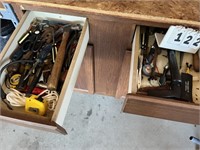 Contents of 3 drawers - tools