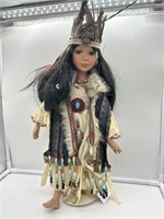 Cathy American native Indian doll.