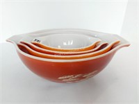 VINTAGE PYREX MIXING BOWLS