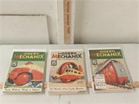 3 - 1935 Modern Mechanix magazines