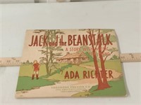 1940 Jack & The Beanstalk book with music for