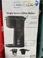 MAINSTAYS COFFEE MAKER RETAIL $30