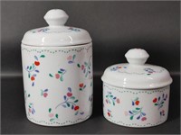 Germaine Monteil Lidded Canister & Candle