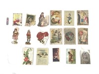 17 Coffee Cigarette Trade Cards, Cutouts, Coupons