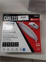 Canless extra bright recessed lighting kit