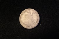 1891-O Seated Liberty Silver Dime