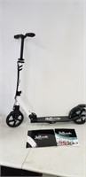 New LaScoota Adult sized scooter folds w/strap