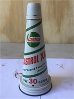 Castrol XL  tin oil bottle top & cap