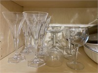 Assorted Collection of Crystal Stemware