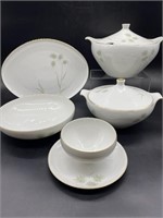 (5) Vintage Schonwald China Serving Pieces: