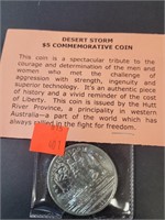 Desert Storm $5 Commemorative Coin