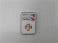 2022 Eagle M-70 $10.00 1/4oz fine gold coin