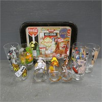 Looney Tunes & Snoopy Character Glasses