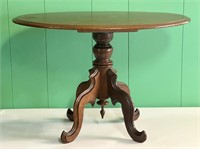 Vintage Side Table with Swivel Top - Ck Pics has
