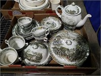 Mostly serving pieces Ridgway Staffordshire