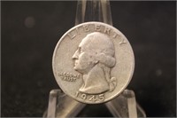 1945 Washington Silver Quarter