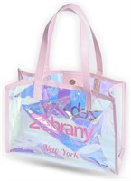 Zebrany Transparent Tote Bag for Women - Waterproo