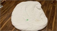 Queen Mattress pad, small stain.