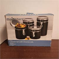 NEW MAINSTAYS 4 PC CANISTER SET - NEW