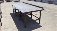 Metal Work Table 3/8" Top Plate