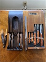 CUTCO and town and country knife set