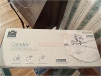 Camden 42" low profile ceiling fan with satin