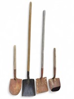 Bundle of four shovels