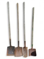 Bundle of four shovels