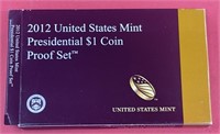 2012-S 4 Coin Presidential Proof Set