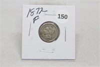 1872F Three Cents
