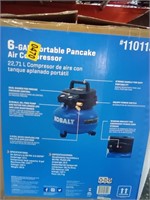 Kobalt 6 Gal Portable Pancake Air Compressor