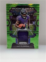 2023 Prizm Rookie Gear Zay Flowers Game Used RG-ZF