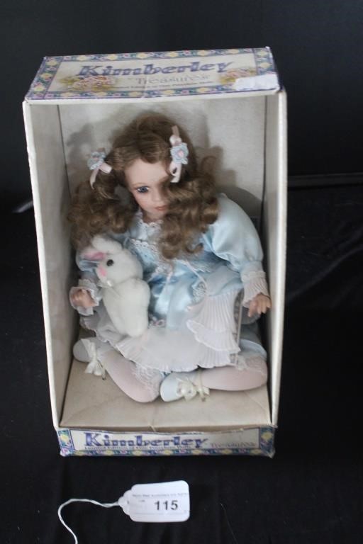 Fenton Glass and Ceramic Doll Auction