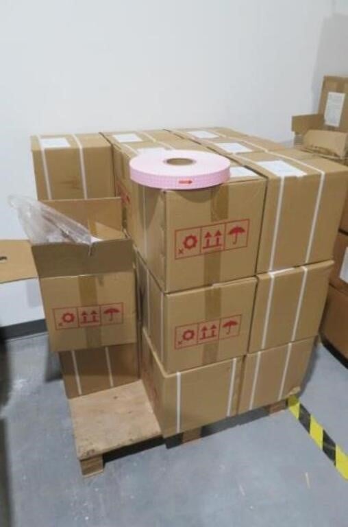 Pallet of Printed Wrapper Paper