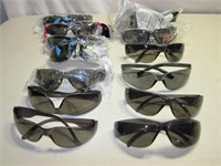 Lot of Wrap Around Safety Sunglasses