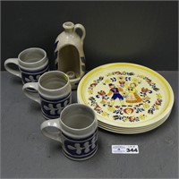 Williamsburg Pottery - Mikasa Country Plates