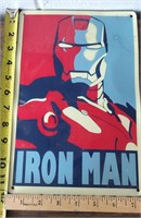 Ironman Tin Sign