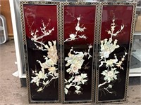 Oriental Panels 36x12 set of 3
