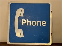 Phone Booth Sign