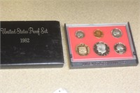 1982 US Proof Coin Set