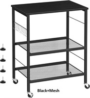 Bakers Rack Microwave Stand Cart with Storage Smal