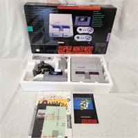 Original Super Nintendo SNES Gaming System Console
