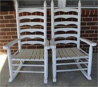 Pair of Matching Porch Rockers