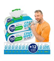 2 Pack CPAP Mask Wipes - 300 Count Jumbo Pack +