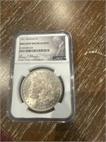 1921 Brilliant Uncirculated Morgan Silver Dollar