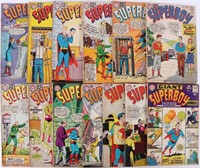 SUPERBOY SILVER AGE COMIC BOOKS - LOT OF 13