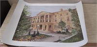 Province House art print by D. Green, c1989