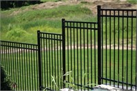 (82) LF Kypro Steel Ornamental Fence