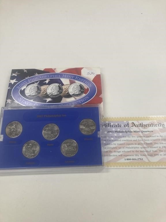 May 27th Online Only Coin Auction