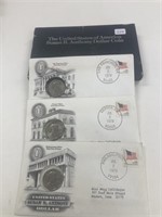 1979 S.B. Anthony Dollars P-D-S Set 1st Day Issue